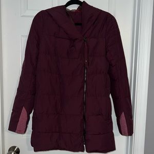 Lululemon Puffy Blanket Jacket Coat Size 6 Purple